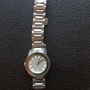 Crystal pave movado watch